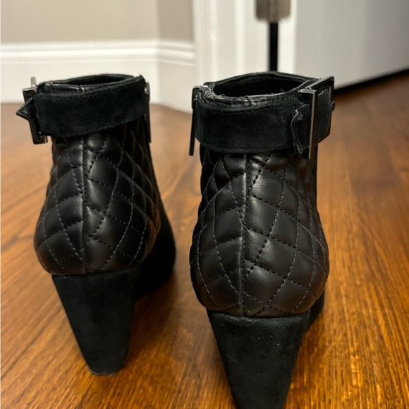 BCBGeneration Wedge Ankle Boot in Black - Picture 3 of 5